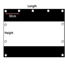 LSSHQ Transparent Side Panels for Pergola, Outdoor Waterproof Curtain Tarpaulin, Windshield Tear Resistance with Eyelets, for Wood Framed Gazebo, Terrace (Color : Transparent+Black, Size : 5x3m)
