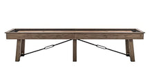 Empire USA Plank & Hide Isaac Shuffleboard Table (14') Silvered Oak