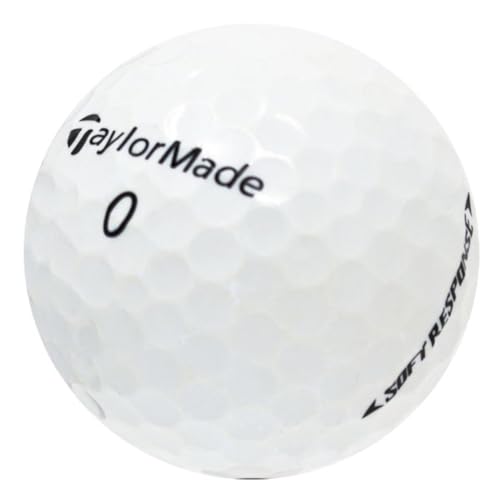 LostGolfBalls - 500 Taylormade Soft Response Golf Balls Near Mint - AAAA Quality - White