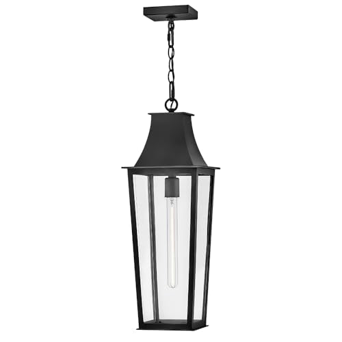 Hinkley Georgetown Large Hanging Lantern, Black