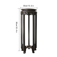 RWGOVLU Flower pot stand Wooden Plant Display Stand Base Vintage Round Shape Rack Modern Decorative Flower Pot Base Stand for Home Balcony Garden Plant stool
