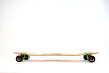 Inspiration Longboards Bamboo Composite "KARMA" Complete with Paris Trucks and Divine Wheels Black and Teal
