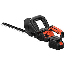 21v Hedge Trimmer Cordless Machine Lithium Battery Hedge Trimmer Dual-Action Blade Electric Gardening Tool for Bush Lawn and Garden