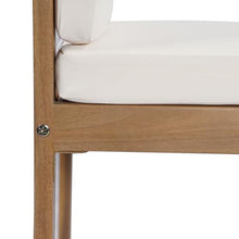 Christopher Knight Home Gree Acacia Wood Patio Bar Table and Chairs Set of 2, 3-Piece Wooden Outdoor Bar Set, Comfy Bar Stools Set of 2 with Bar Height Table, Light Beige+Light Brown