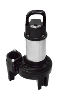 Tsurumi Pump 2PN 1/5HP, 115V, Submersible Pond & Waterfall Pump, Stainless Steel, 85GPM, 2" Discharge