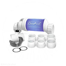 Circupool Universal25 Saltwater Chlorinator System 25k-Gallon Titanium Cell White