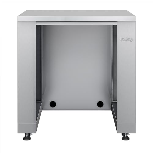 KoolMore KM-OKS-UCRCAB 32 in. Outdoor Cabinet Kitchen for Refrigerator in Stainless-Steel