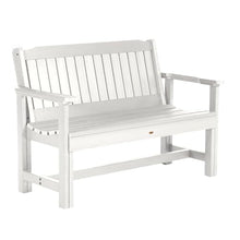 Sequoia Professional Commercial Grade Exeter 4 Foot Garden Bench White