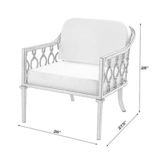 Home Square Iron Upholstered Outdoor Lounge Chair in Black - Set of 2