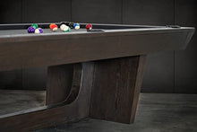 Empire USA Nixon Billiards Kai Slate Pool Table 8ft Waxed Brown