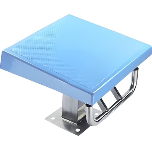AiODiO Swimming Pool Diving Boards, Pool Diving Platform,Non-Slip Surface, Load Capacity 250kg/550lbs, Inclined at 15°,for Swimming Pool and Competition