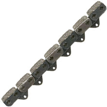 Mesa Diamond 14 in Black Power Diamond Chain - 3/8" F3 Pitch - Fits CARDI Chainsaw - for Ductile Iron Pipe, Cast Iron and Steel
