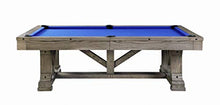 Playcraft Cross Creek 8' Slate Pool Table Pewter