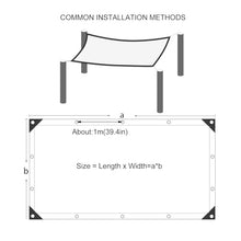 XBTGS White Greenhouse Shading Net 9x11m - Sunblock Shade Cloth for Plants Breathable Shade Mesh Tarp with Grommets Rectangular Awning & Balcony Privacy Netting,Whit,White-3x7m(9.8 * 23ft)