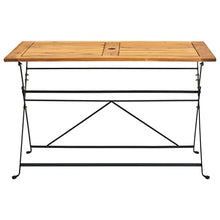 KTHLBRH Picnic Table Deck Table Patio Side Table Outdoor Table Folding Patio Table 47.2"x27.6"x29.1" Solid Acacia Wood