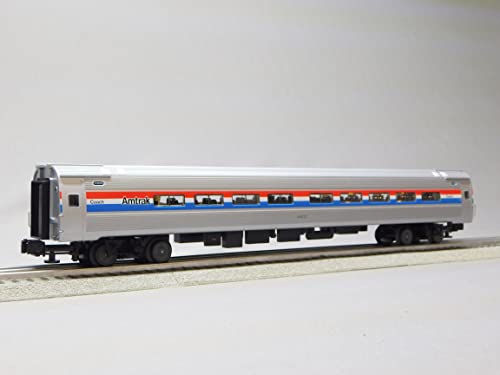 Lionel AMTRAK Amfleet Phase III Passenger Coach Car 2 Pack O Gauge Silver