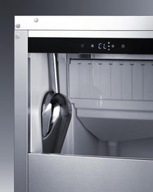 Summit 68 lbs. Clear Ice Maker, Outdoor, Stainless Steel - BIM63OSADA