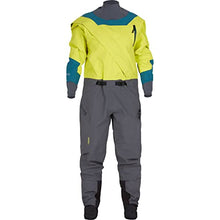 NRS Women's Nomad Gore-TEX Pro Semi-Dry Suit Chartreuse M