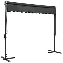 WDGJJFECNMUEHI Free Standing Awning 118x118 Anthracite Waterproof Outdoor Canopy with Steel Frame Patio Garden Shade Cover UV Protection Easy Setup