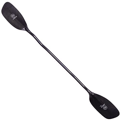 Werner Paddles Sho-Gun Carbon Bent Shaft Whitewater Kayak Paddle Black