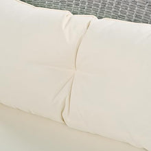 Miscoos 9-Piece Outdoor Patio Sofa Set Off-White