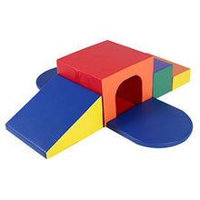 Children's Factory Baby Crawling Tunnel & Foam Climbing Blocks Primary