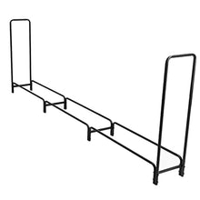 DJVHSRI Simple Iron Black Firewood Rack Home Wood Firewood Storage Shelf Decorative Detachable,