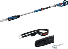Bosch Professional 18V System Telescopic Chainsaw GKE 18V-25 TP (23 cm Sword, Brushless Motor with BITURBO Technology, Includes Combination Wrench, Shoulder Strap, Chain Cover)