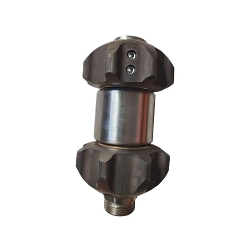 High Torque Combination Head Sewer Nozzle, 3000PSI Stainless Steel Jetter, 1" for Drain Sewer Cleaning