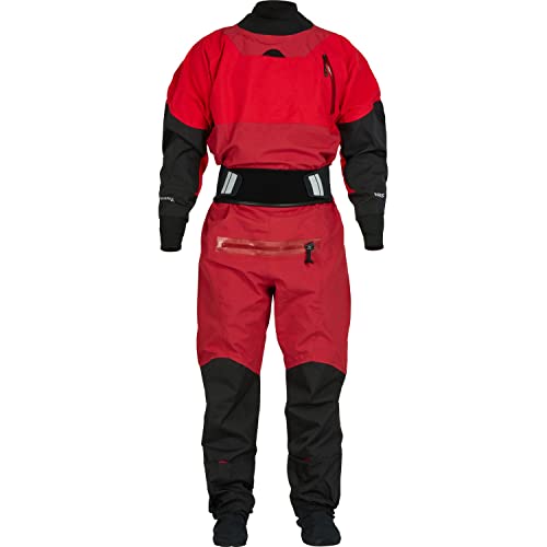NRS Men's Jakl GORE-TEX Pro Dry Suit Red