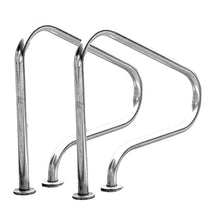 Pool Safety Hand Rails - 1 Piece Pool Hand Rail Hand Grave Rail Swimming Pool Hand Rails Easy to Install Stainless Steel Swimming Pool Rail for Swimming Polishing Pontoons Docks and More
