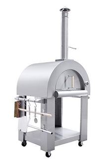 CHETTO C Wood Fuel Pizza Oven for Outside, Outdoor Cooking Pizza Maker for Backyard, Patio, Camping