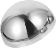 DULAI Mirror Finish Garden Ball,Gazing Balls, Household Head Stainless Steel (Color : Silver, Size : 200x400mm)