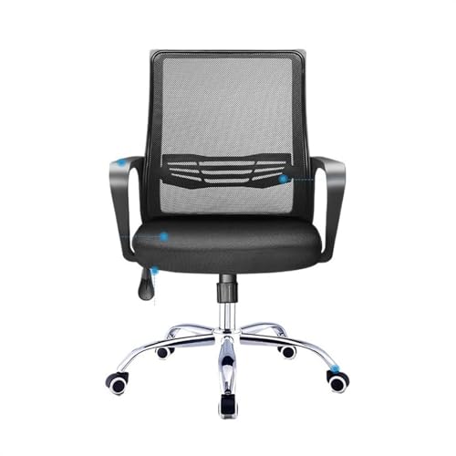 eexbz Comfortable Desk Chair Comfortable Computer Chair Home Study Chair Conference Room Staff Chair Swivel Lift Swivel Chair Home Office Desk Chairs