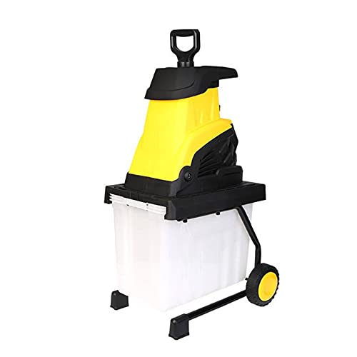 YXCUSAM Garden Shredder, 2500W Electric Branch Chopper with 50L Collection Box, Suitable for Backyard, Farm