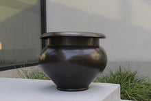Garden Artisans 'Arzu' Brass Urn Planter 24 Inch Diameter Brass Bronze Finish