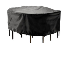 CHYLMAPHEN Outdoor Garden Furniture Cover Round Table Chair Set Waterproof Wicker Sofa Protection Dustproof Covers for Patio Sofas(280x110cm)