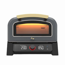 Current® Model P Smart Electric Pizza Oven, 12-Inch Stone, Slate