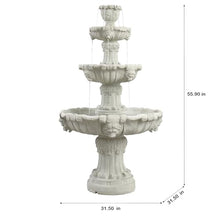 Three-Tier Antique Fountain