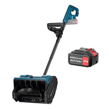Portable Snow Blower, Electric Snow Shovel with Adjustable Auxiliary Handle, Easily Throws Snow Aside, Battery Powered Snow Blower for Snow Removal(One Battery)