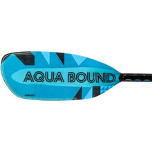 AQUA BOUND Fiberglass Versa-Lok Bent Shaft Kayak Paddle Blue 191-196 cm