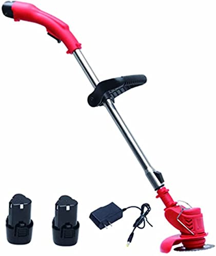AMYYTL Cordless Grass Strimmer Cordless Trimmer Lightweight Electric Lawn Mower Home Portable Wireless Lawn Mower Small Rechargeable Lithium Battery Lawn Mower Garden Sprout Trimmer