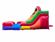 TentandTable 12FT Commercial Inflatable Water Slide & Blower, Rainbow