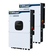 2 Pack ExpertPower 10KW 48V - 120V/ 240V/ 208V Hybrid Solar Inverter | 12KW Solar Input, 10KW AC Output | Max. 60KW in Parallel | UL1741 | Built-in WiFi | Home, Cabin, Off-Grid, Grid-Tie Solar System
