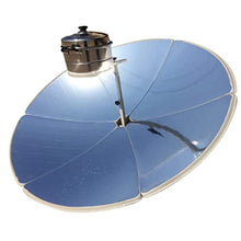 Concentrating solar cooker, solar cooker, portable solar cooker, outdoor parabolic camping solar oven, iron bracket, solar oven for outdoor barbecue picnic