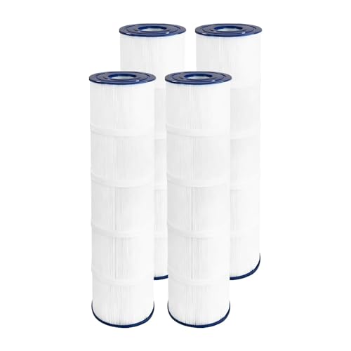WANGZEQIMEI Swimming Filter Cartridge 4 x 130 Sq. Ft. (4 Pack) for CCP520 C-7472 PCC130 FC-1978 Ultral-A7 160332