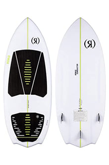 Ronix Flyweight WakeSurf Conductor Glacier White/Lime Green 4'7