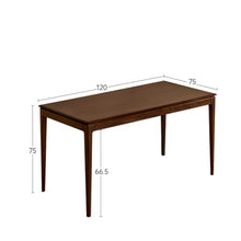 Coffee Table Solid Wood Dining Table Modern Light Luxury Black Walnut Small Family Kitchen Tables