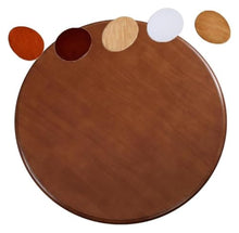 LLHBBSHYYDM Round Table Top, Turntable Dining Table, Wood Dining Table Serving Tray Table Top Turntable Rotating Serving Tray Round Serving Plate(Walnut,120 cm (50in))