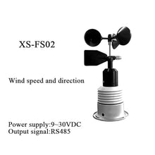 XS-FS05 Weather Station Sensor Weather Meteo Station Wind Speed Direct Sensor air Temperature Humidity Pressure Weather Sensor(XS-FS02-RS485)